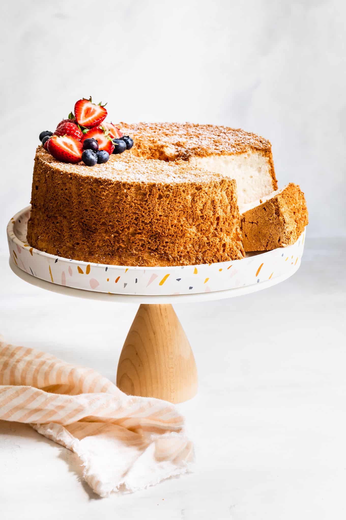 Angel Food Sponge Cake Gluten-Free