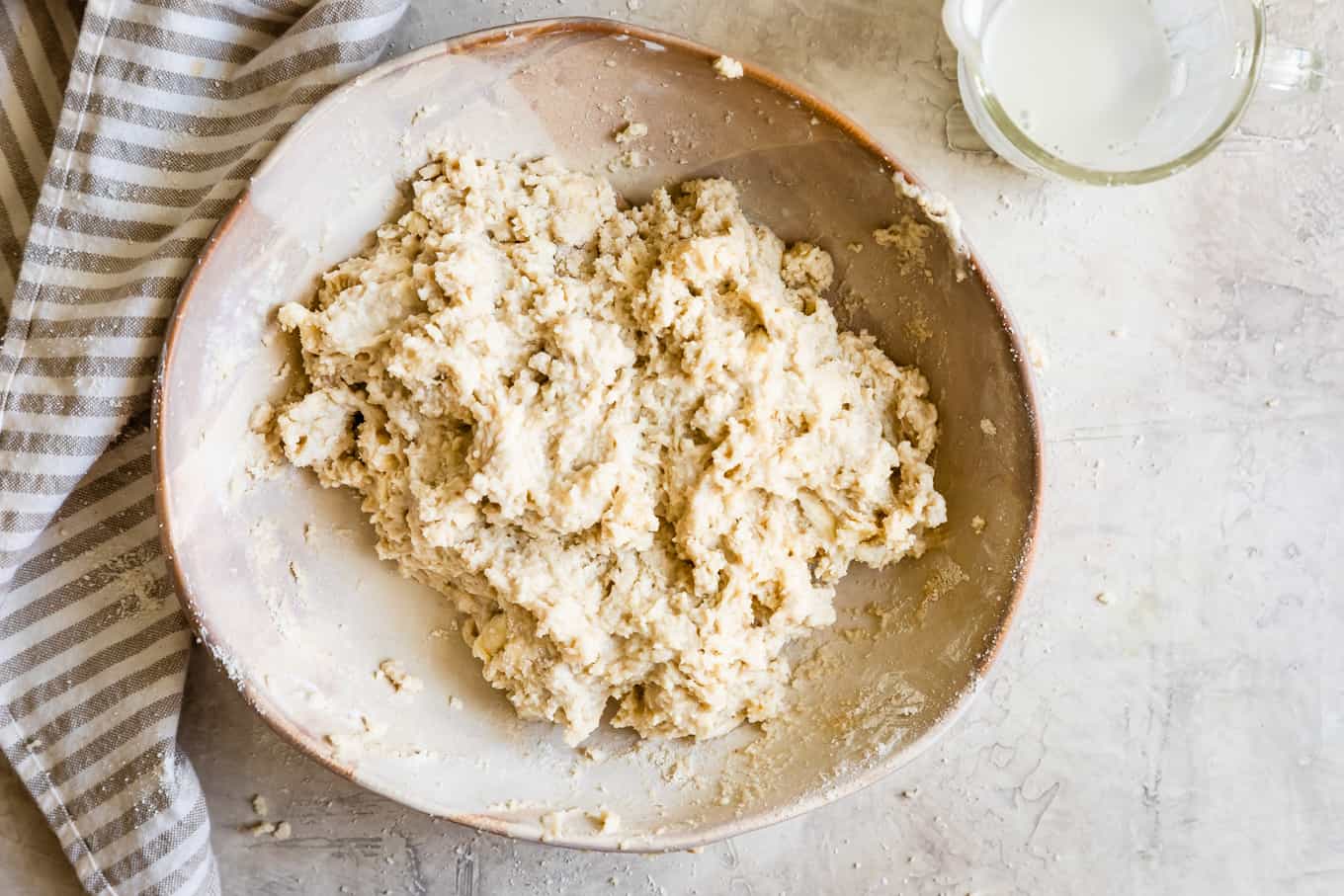 Dough for gluten-free biscuits