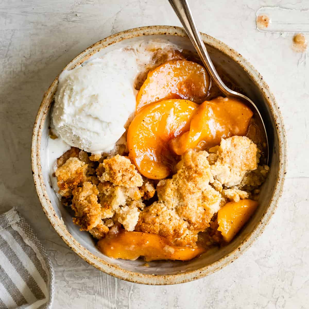 Gluten-Free Peach Cobbler