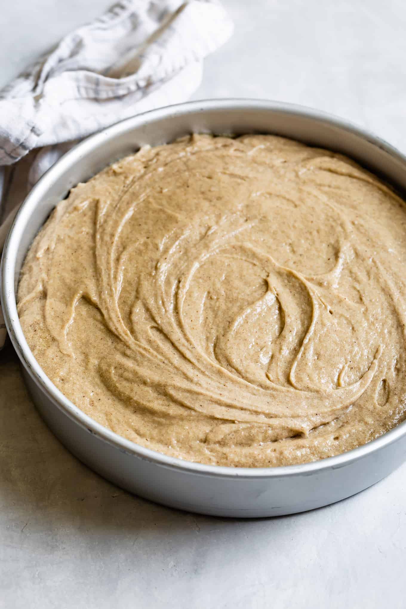 Upside-Down Cake in a Pan