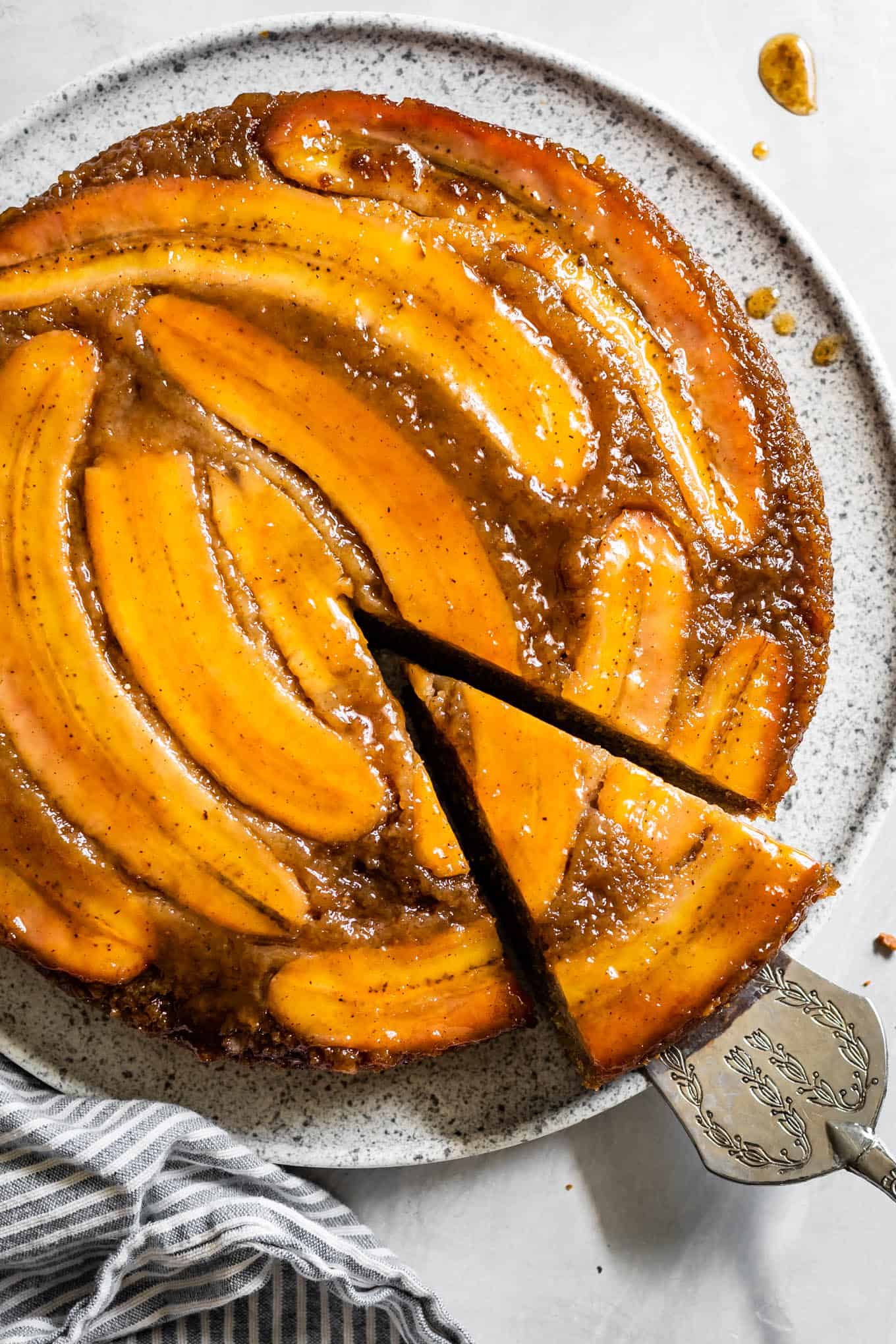 Gluten-Free Banana Upside-Down Cake