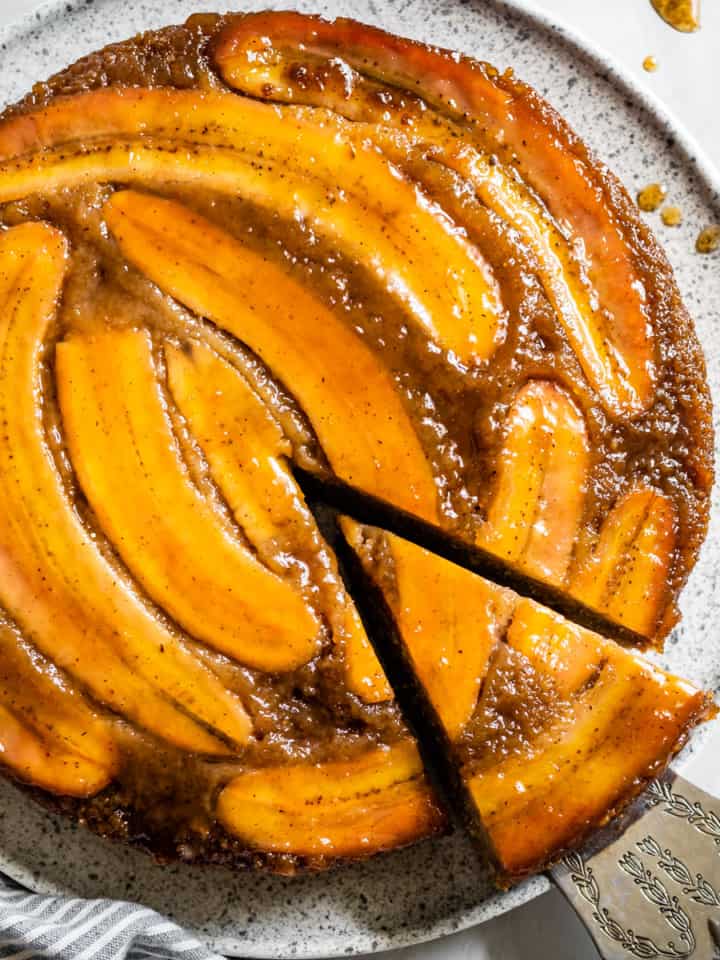 Gluten-Free Banana Upside-Down Cake