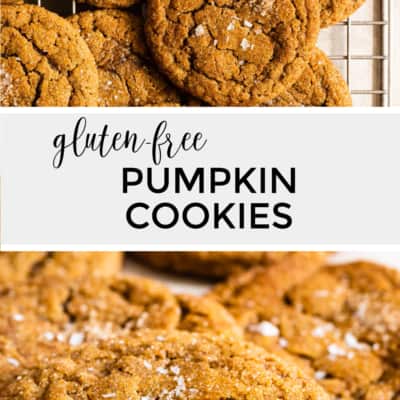 Chewy Gluten-Free Pumpkin Cookies