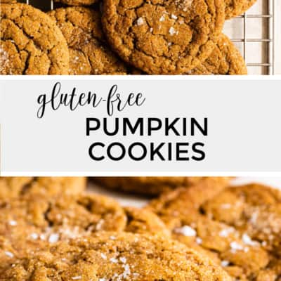 Chewy Gluten-Free Pumpkin Cookies