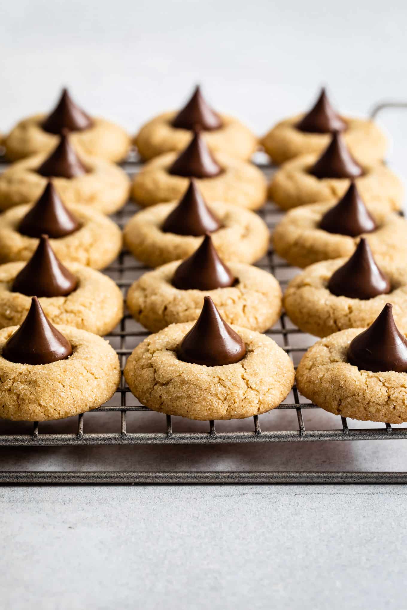 Gluten-Free Peanut Butter Blossoms - Snixy Kitchen