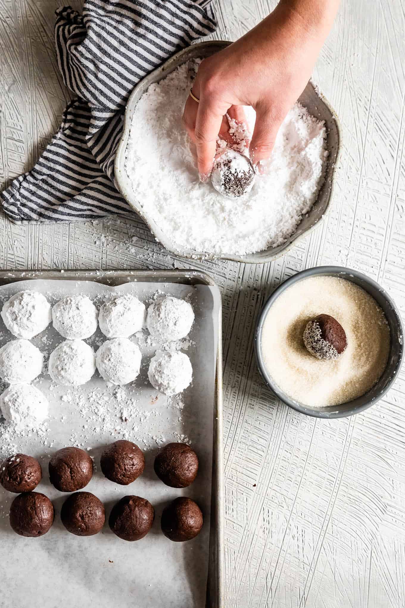 How to Make Gluten-Free Crinkle Cookies