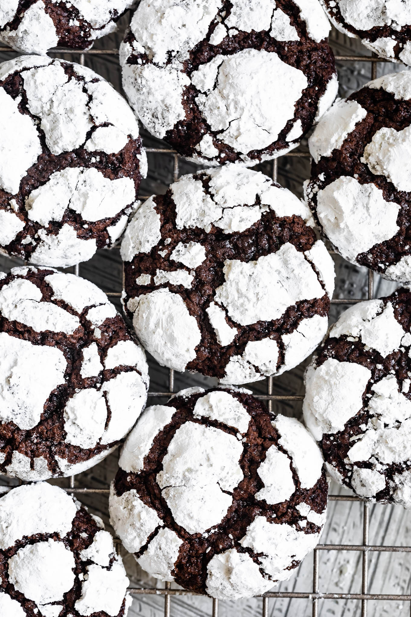 Oat Flour Crinkle Cookies