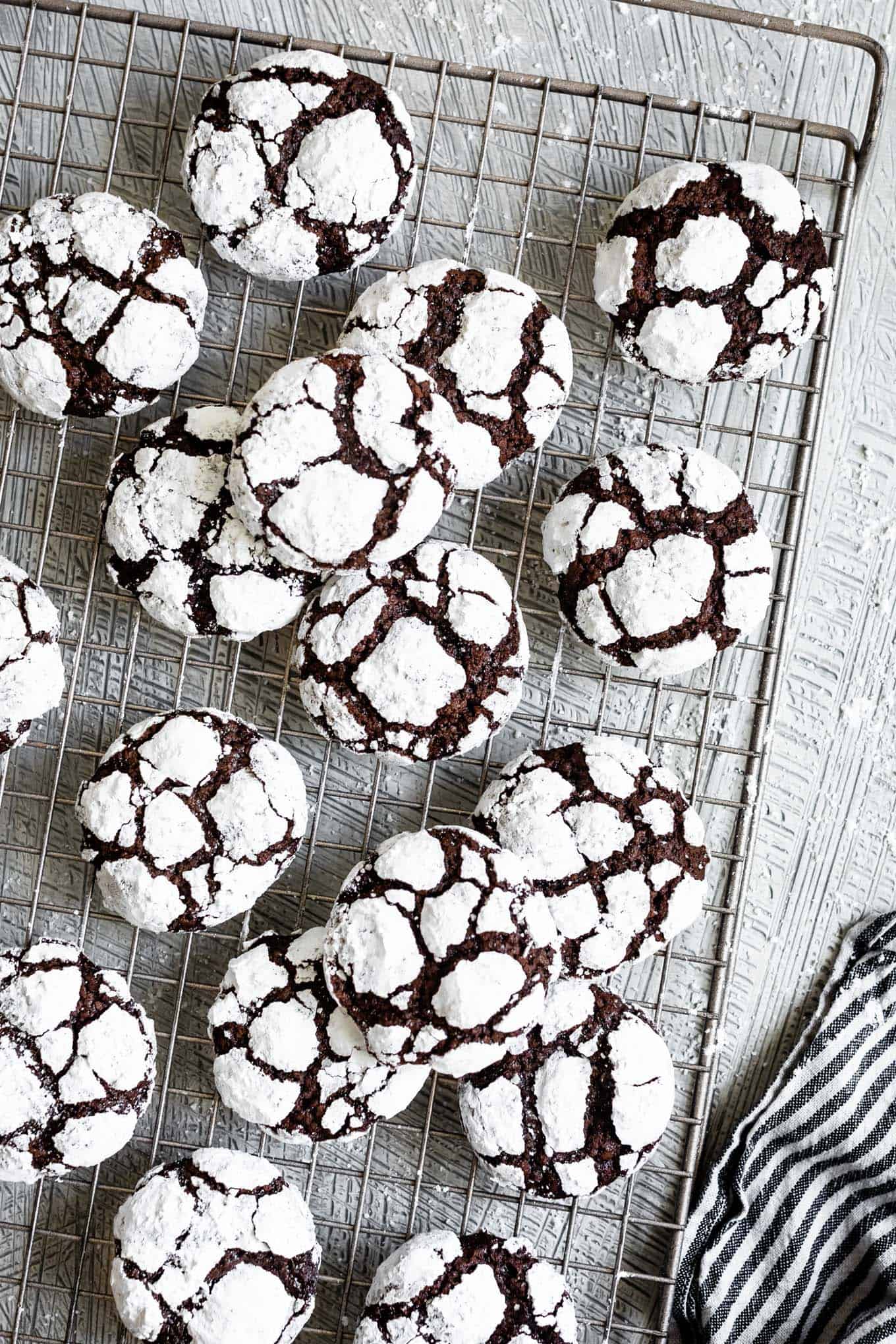 Gluten-Free Chocolate Crinkle Cookie Recipe