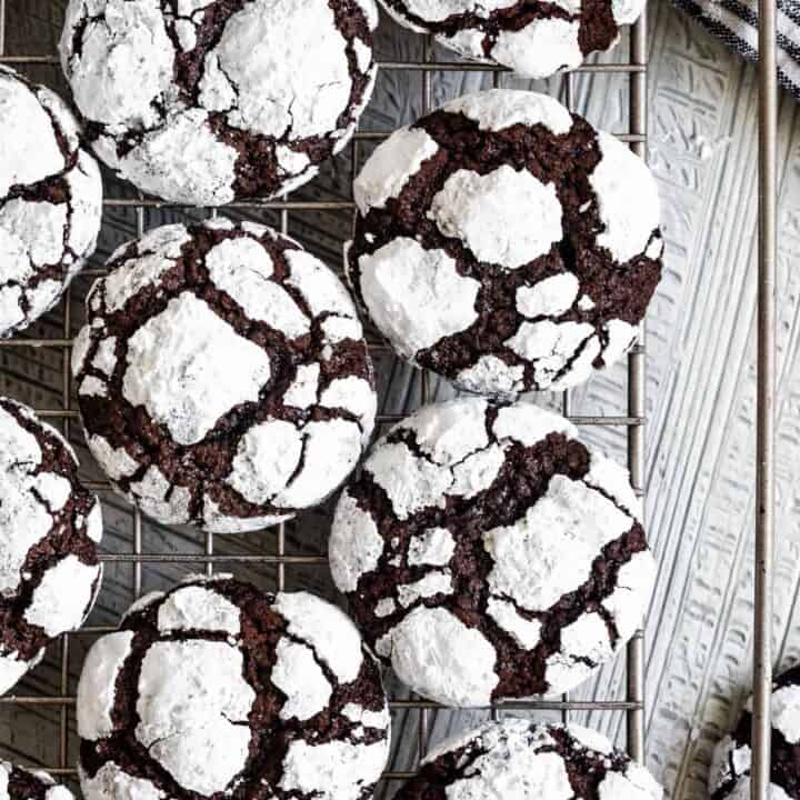 Chocolate crinkles discount