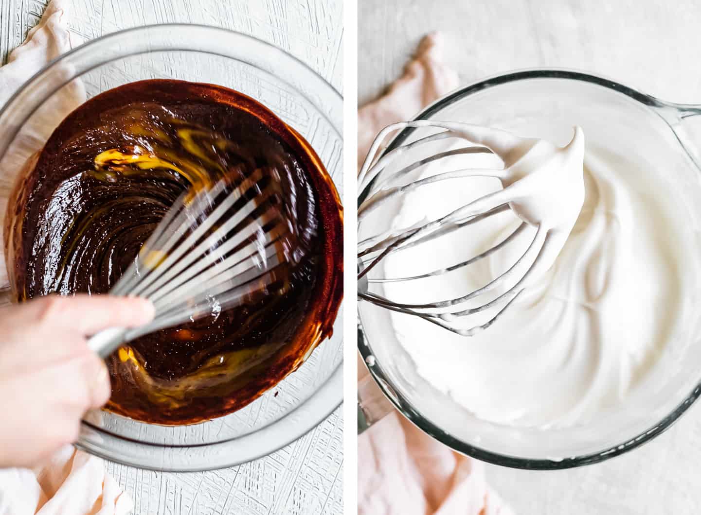 How to make flourless chocolate cake with whipped egg whites