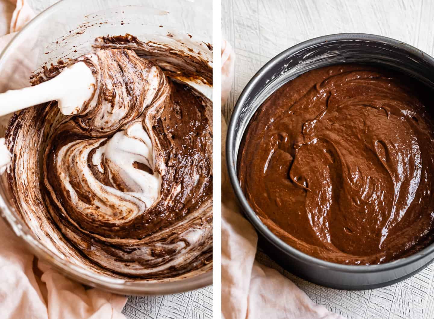 Flourless Chocolate Cake Batter