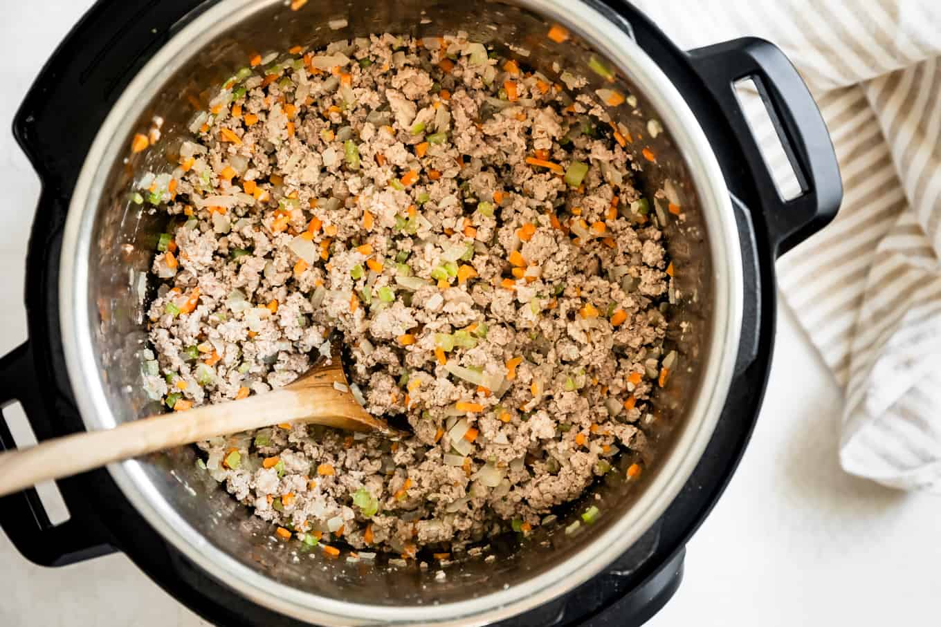 Turkey Bolognese in Instant Pot