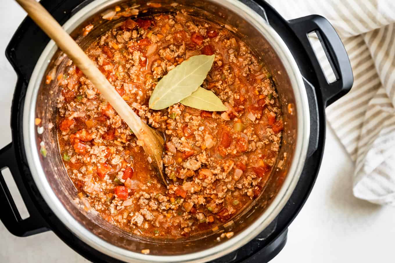 Recipe for Bolognese Sauce in Instant Pot