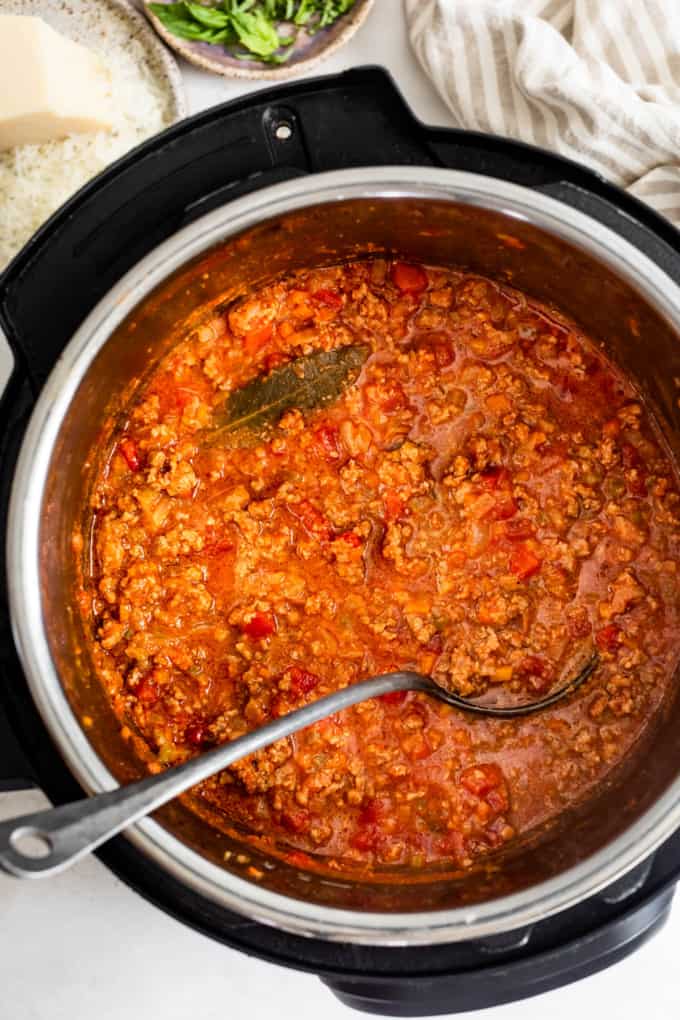 Healthy Instant Pot Bolognese Snixy Kitchen