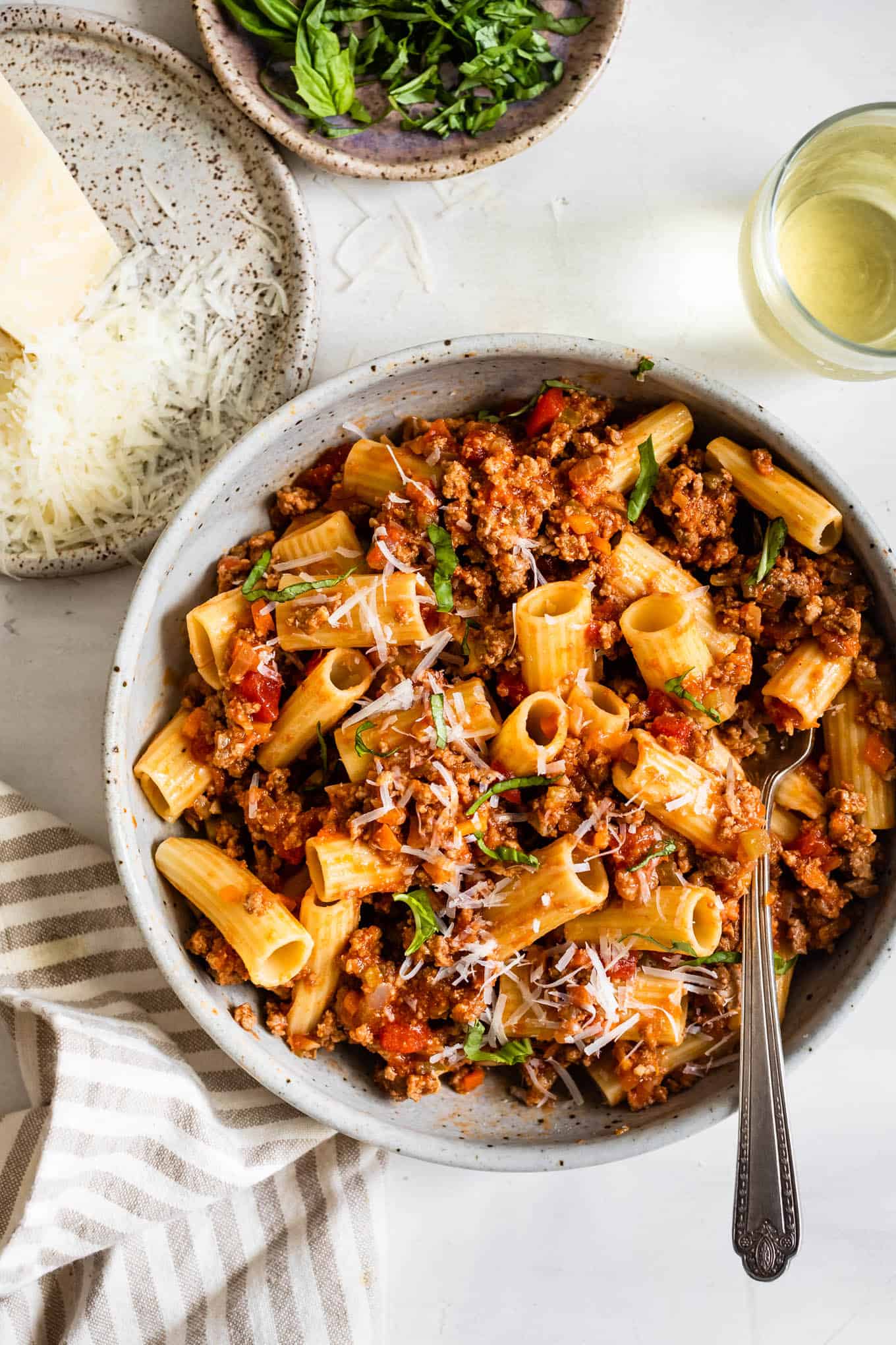 Gluten-Fre Pasta Bolognese