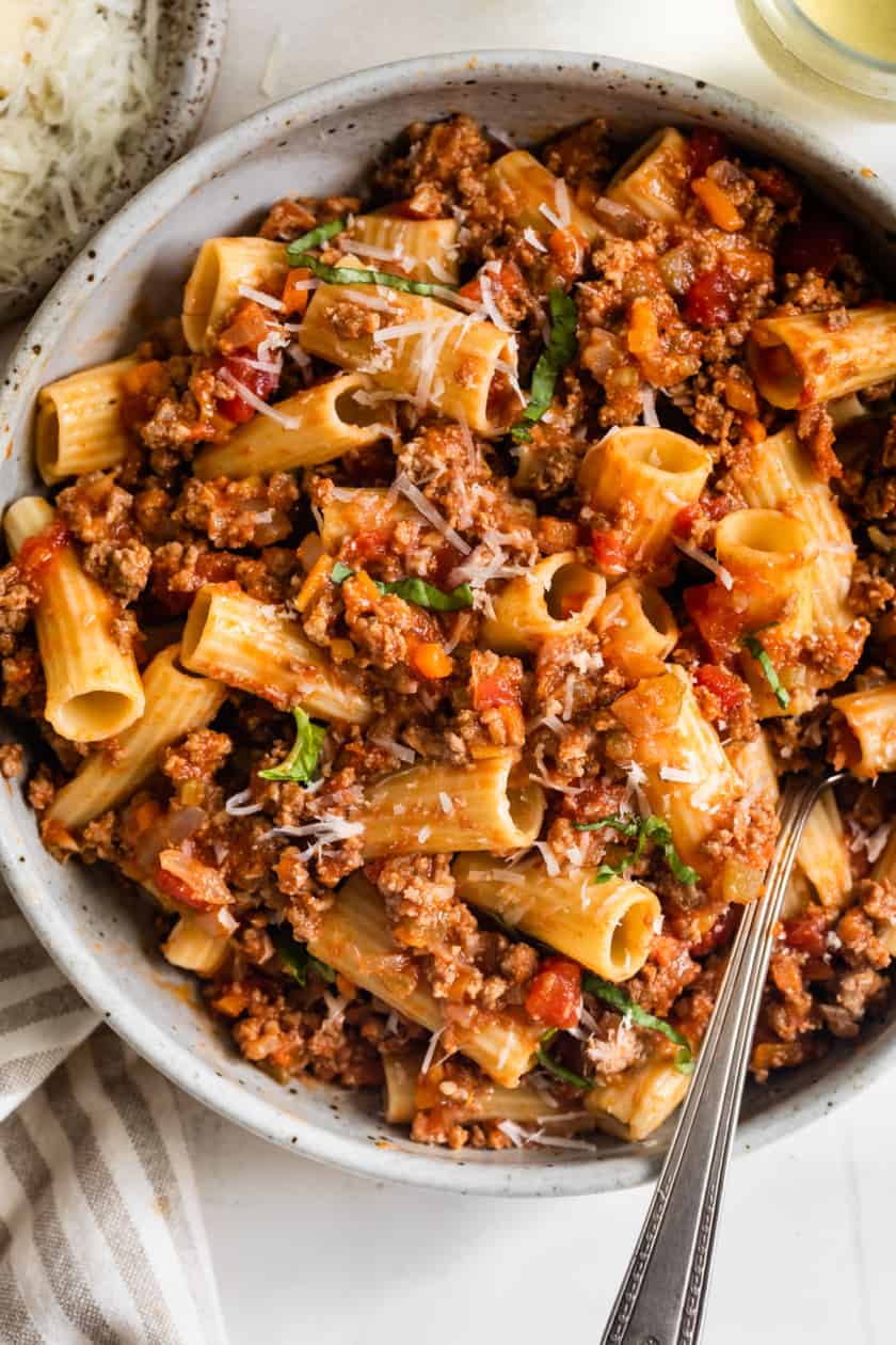 Weeknight Instant Pot Bolognese - Snixy Kitchen