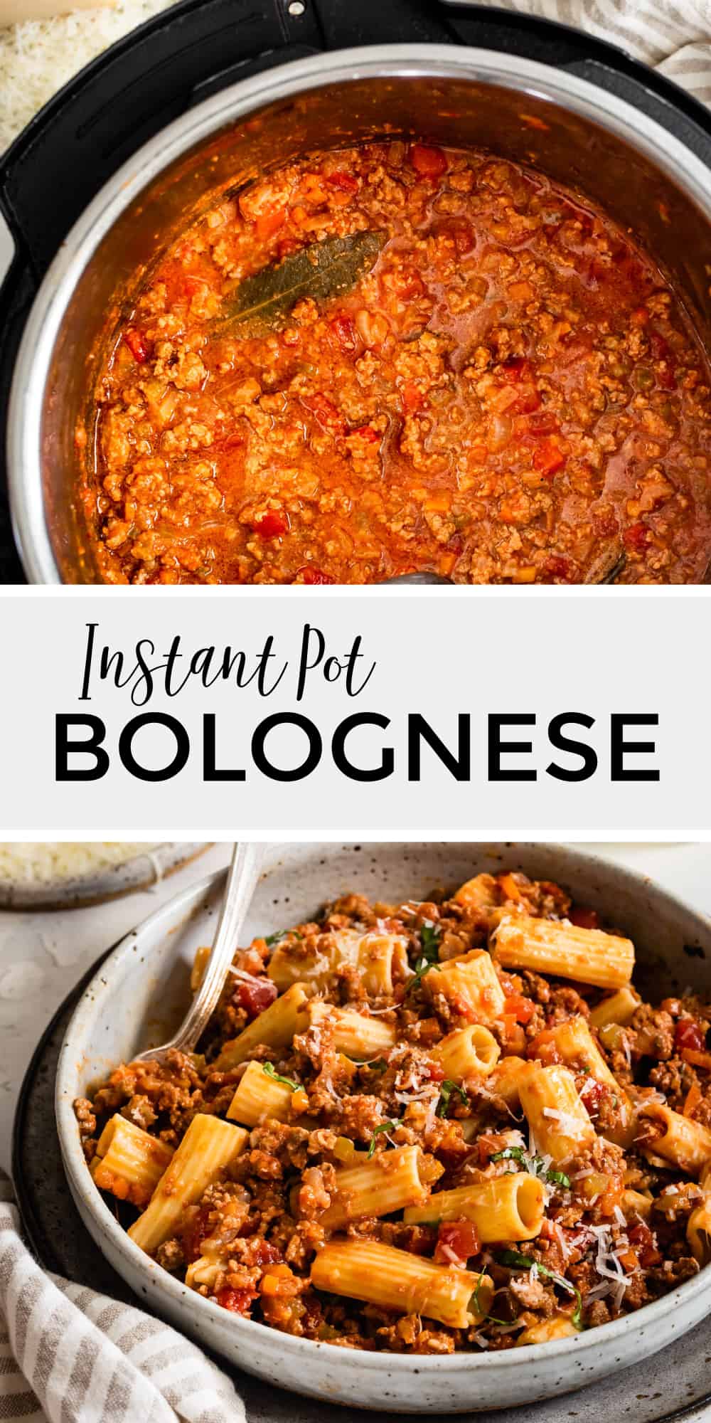 Healthy Instant Pot Bolognese Snixy Kitchen