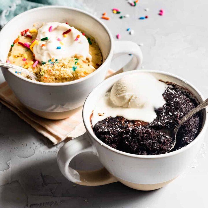 Gluten-Free Mug Cakes - Two Ways