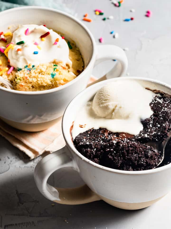 Gluten-Free Mug Cakes - Two Ways