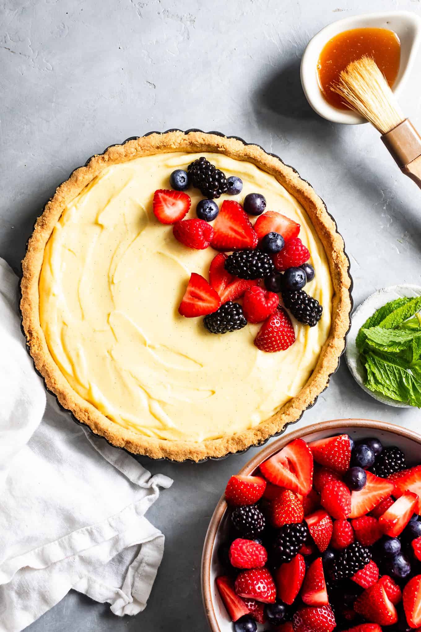 French Gluten-Free Fruit Tart