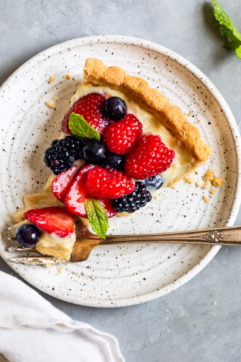 GlutenFree Fruit Tart Snixy Kitchen