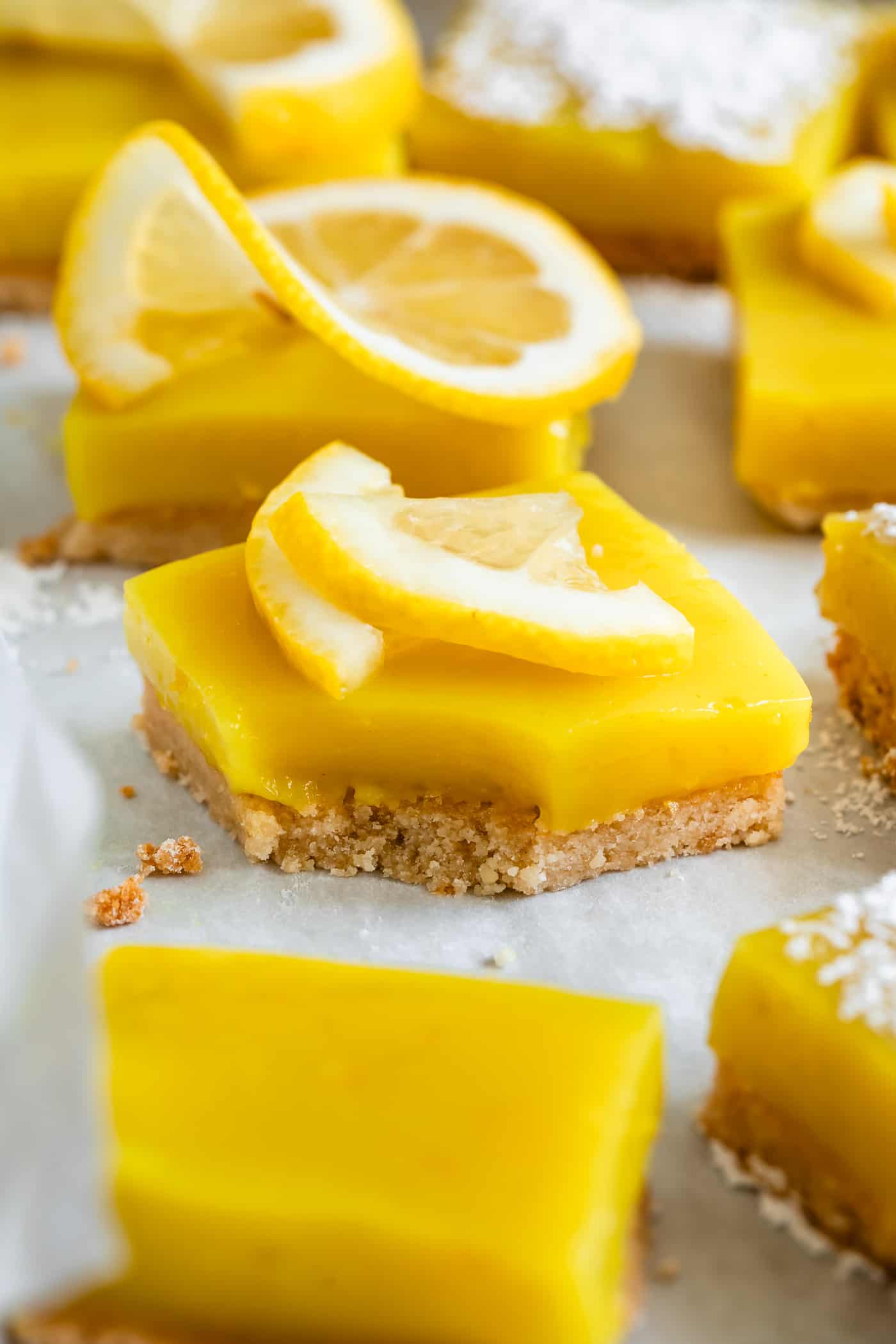 Bite of Vegan Gluten-Free Lemon Bars