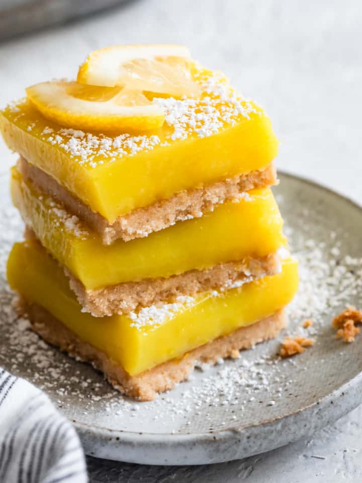 Vegan Gluten-Free Lemon Bars