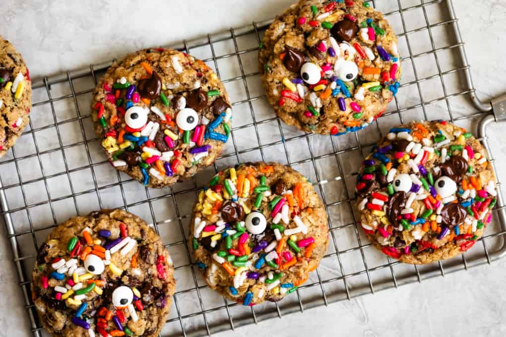 GlutenFree Monster Cookies Snixy Kitchen