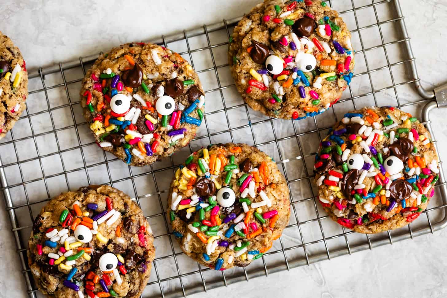 Vegan Gluten-Free Monster Cookies