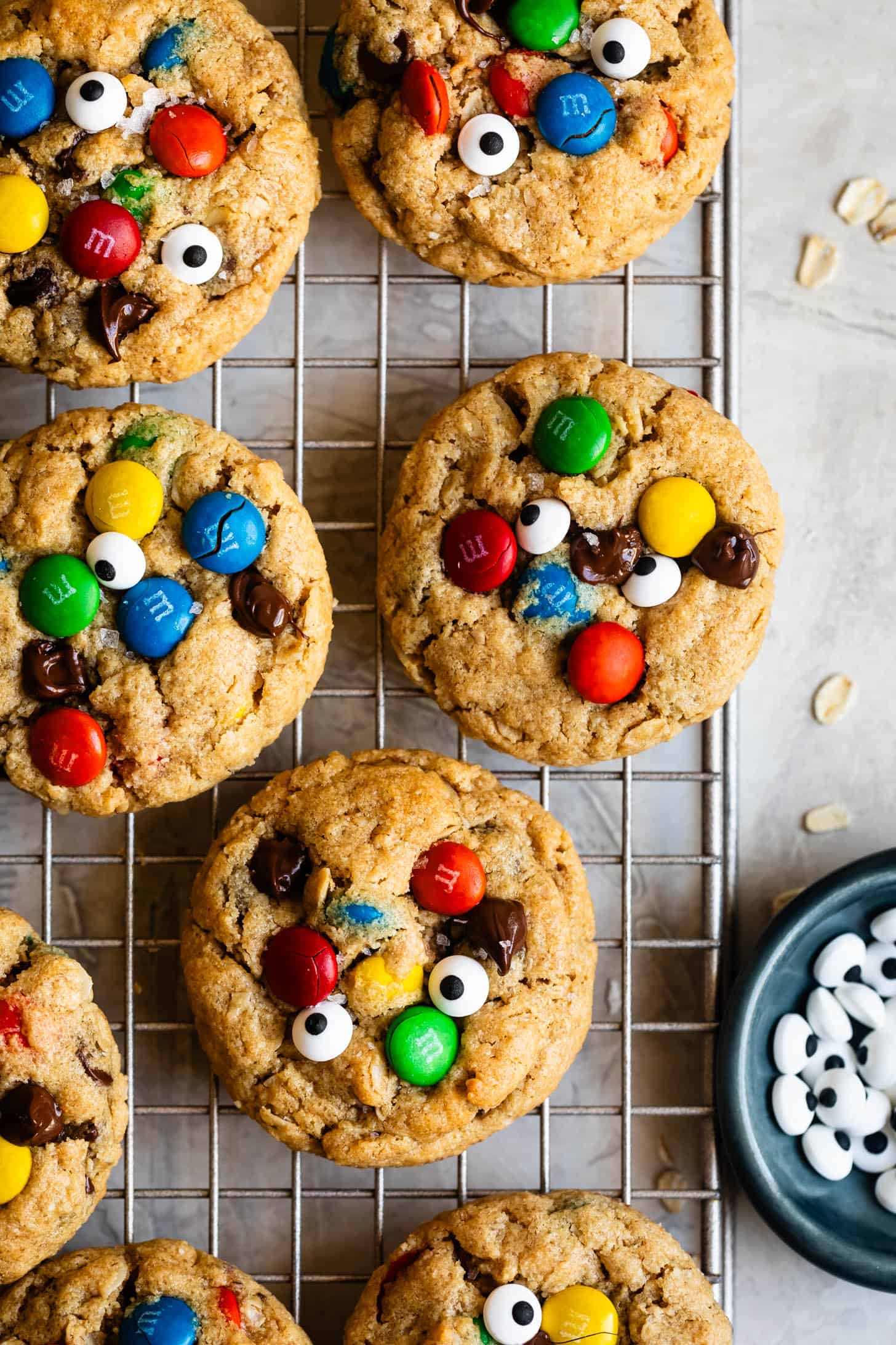 Baked Gluten-Free Monster Cookies