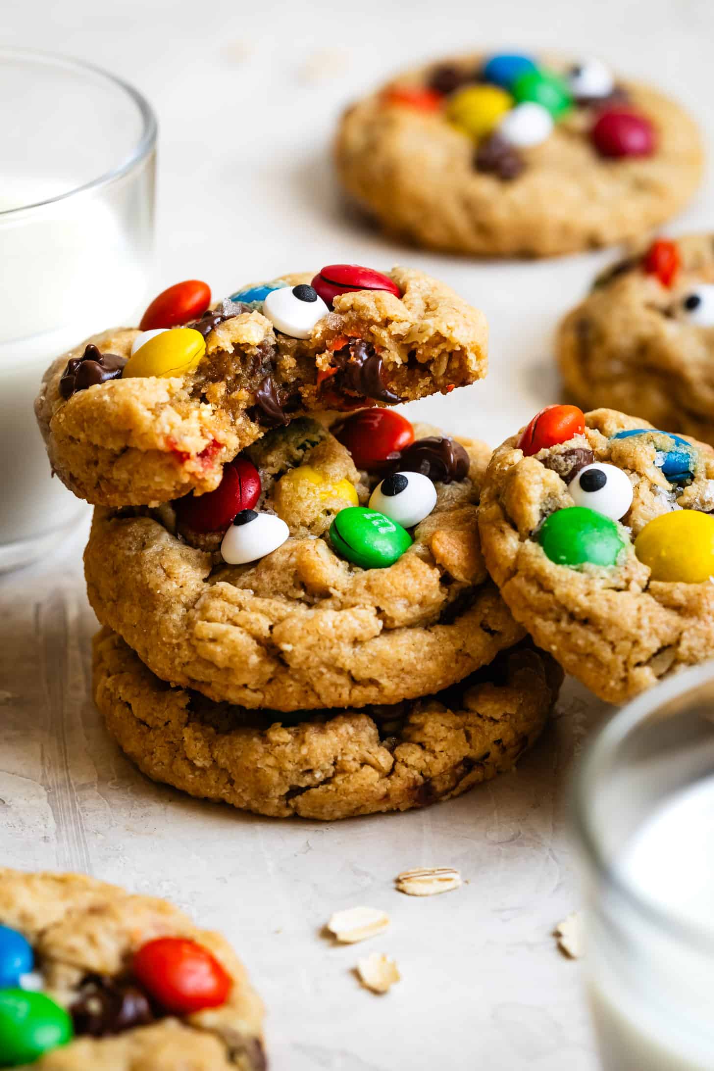 Gluten-Free Peanut Butter Oatmeal Cookies