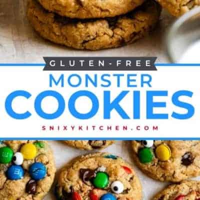 Gluten-Free Monster Cookies