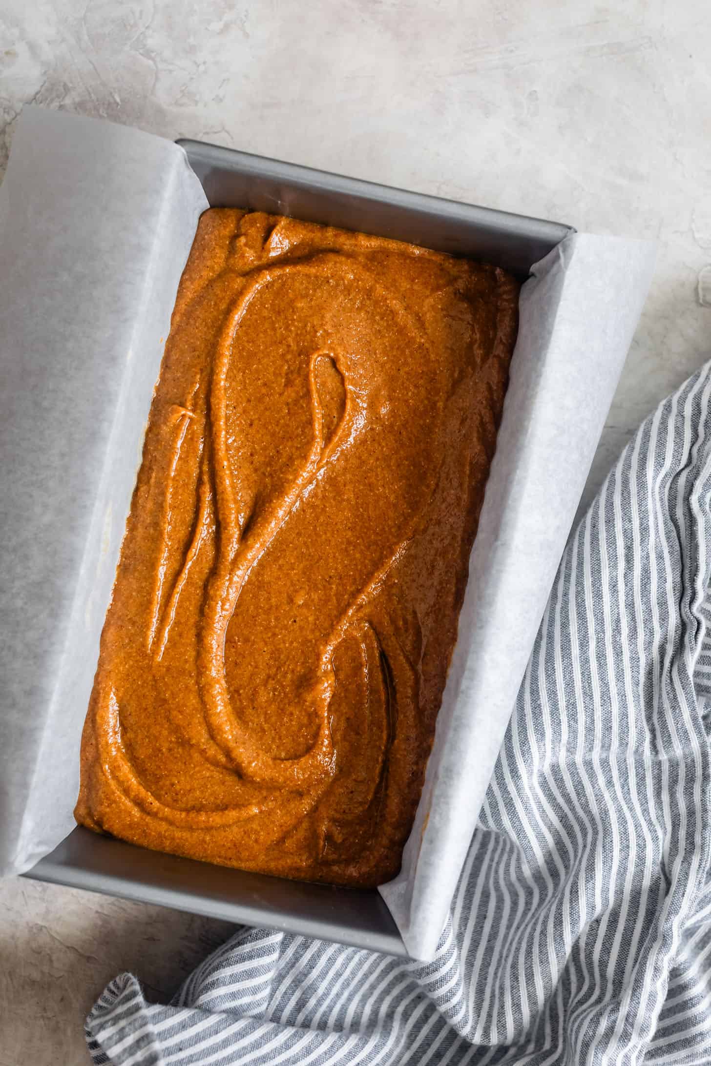 Gluten-Free Pumpkin Bread Batter