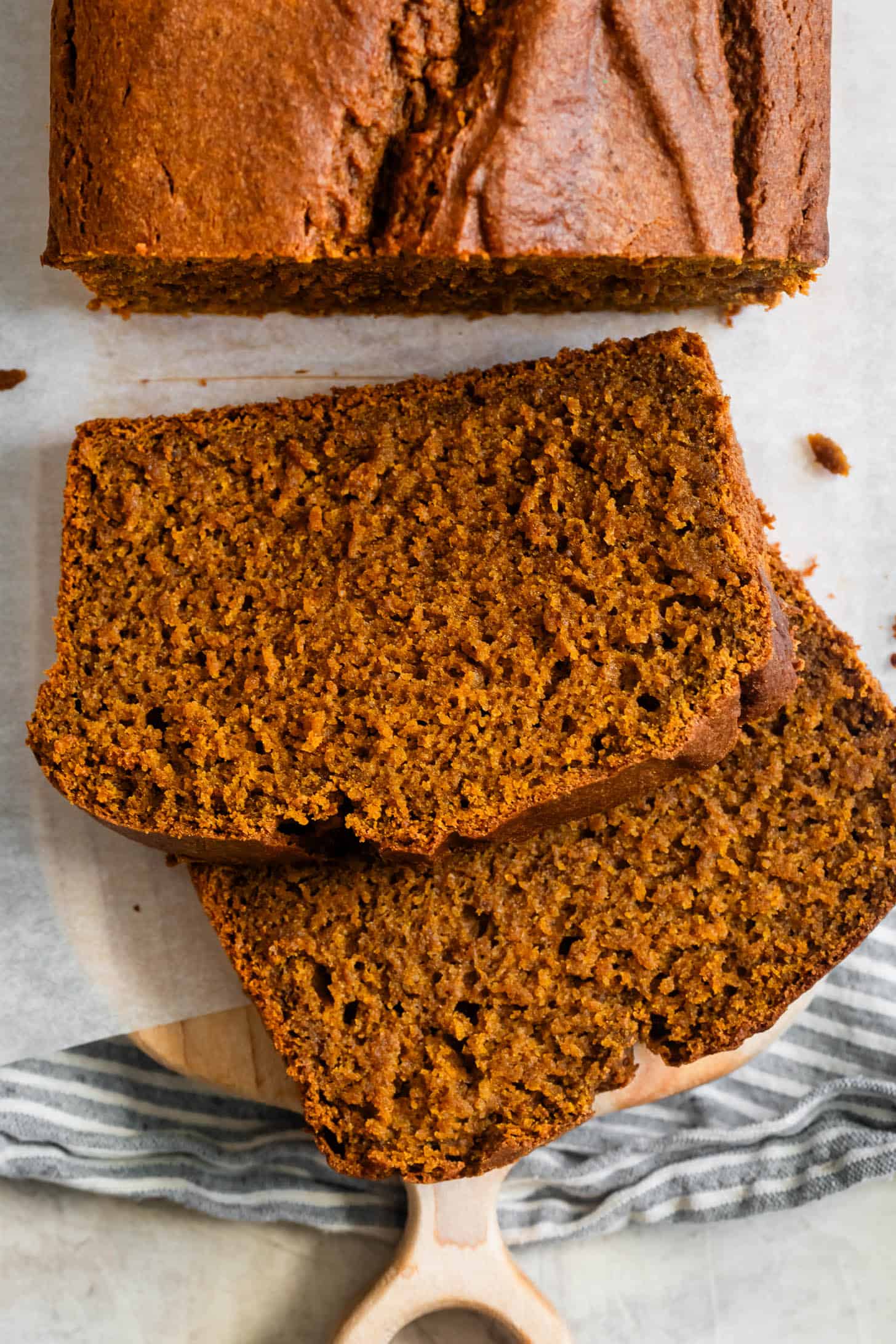 Slice of Gluten-Free Pumpkin Bread