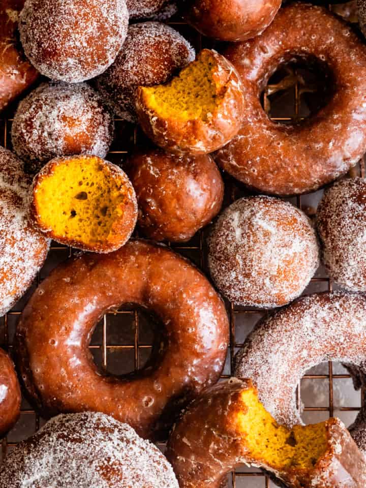 Gluten-Free Pumpkin Donuts with Yeast