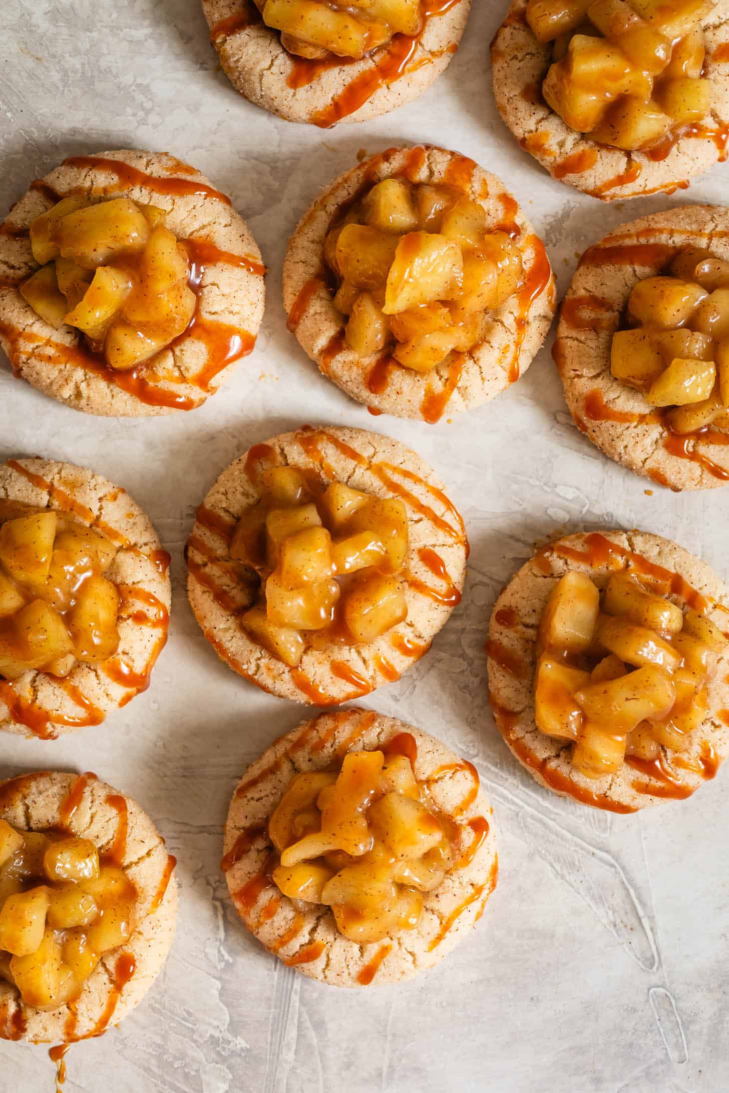 Caramel Apple Pie Cookies