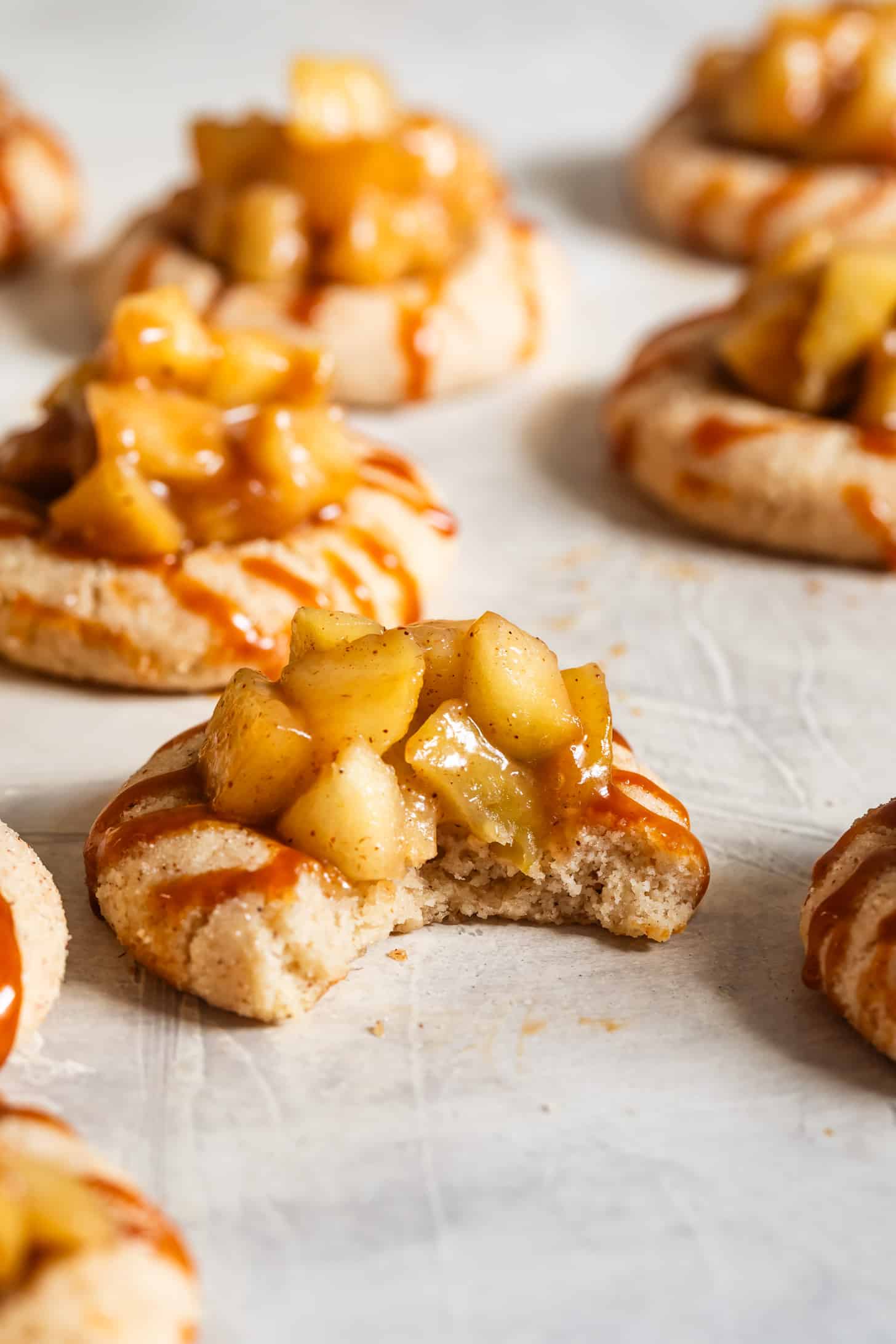 Gluten-Free Apple Pie Cookies with Bite