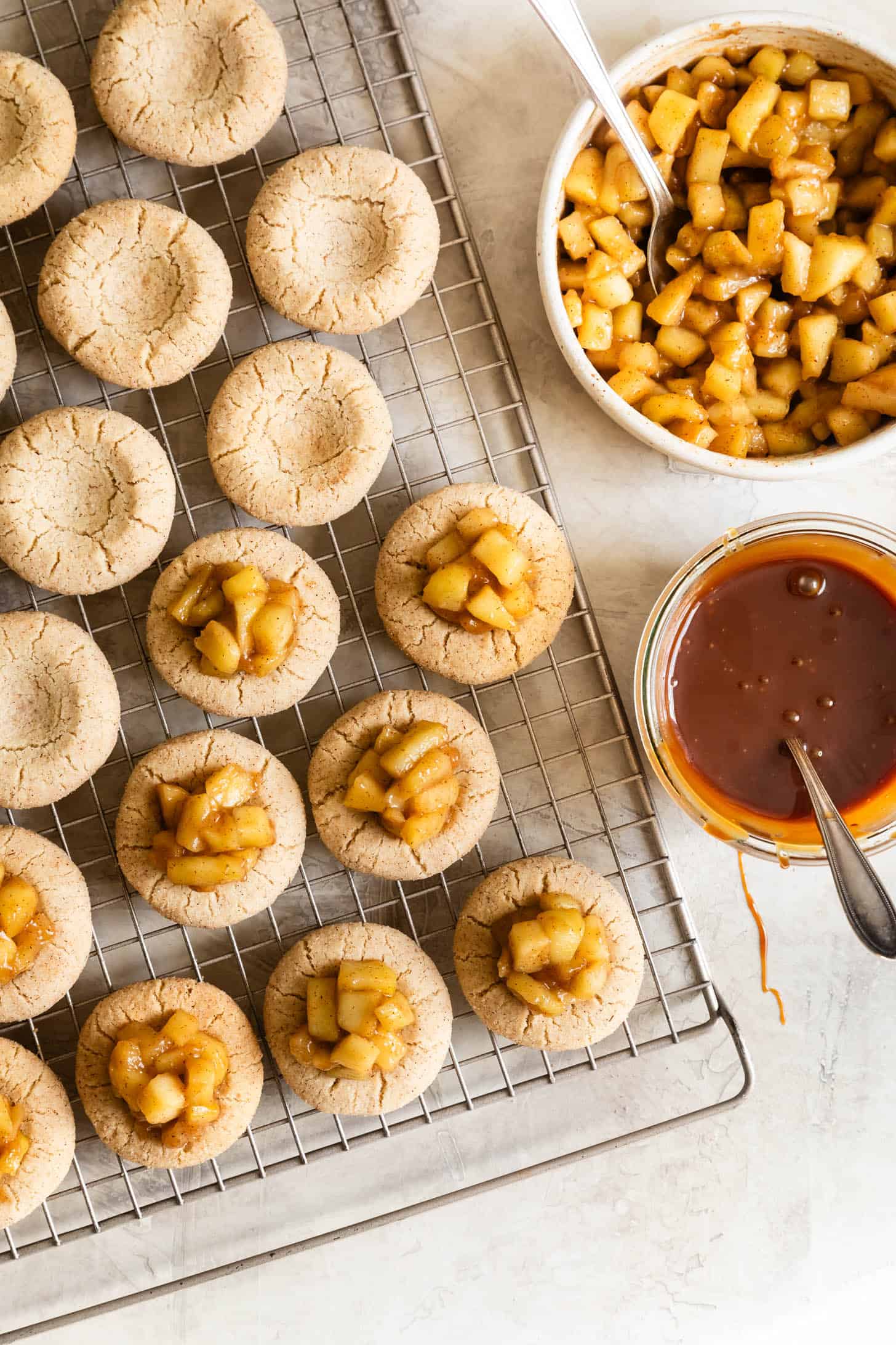 Gluten-Free Apple Thumbprint Cookies