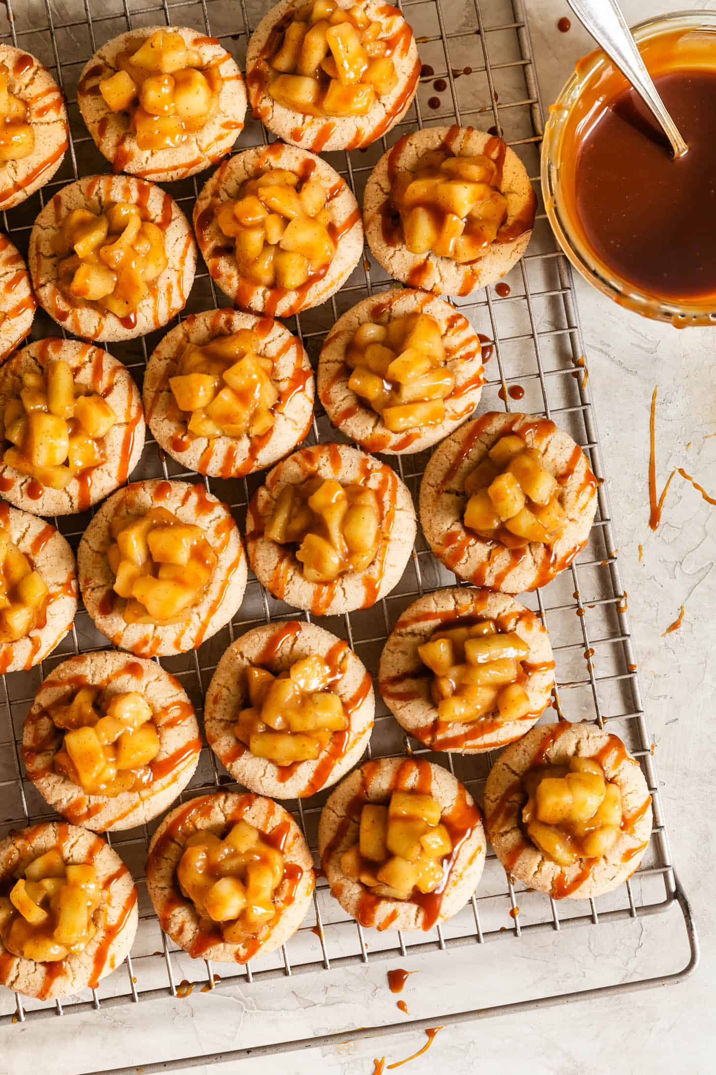 Gluten-Free Caramel Apple Pie Cookies