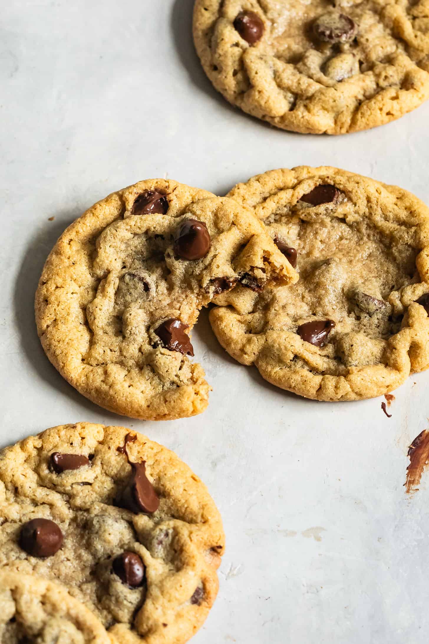 Gluten-Free Chocolate Chip Cookies with Bite