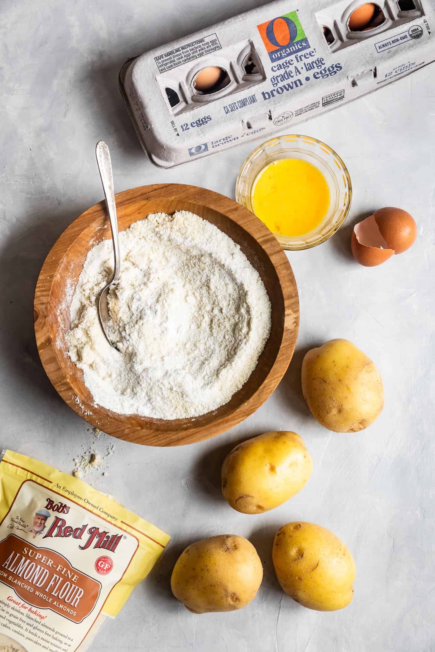 Ingredients for Gluten-Free Gnocchi