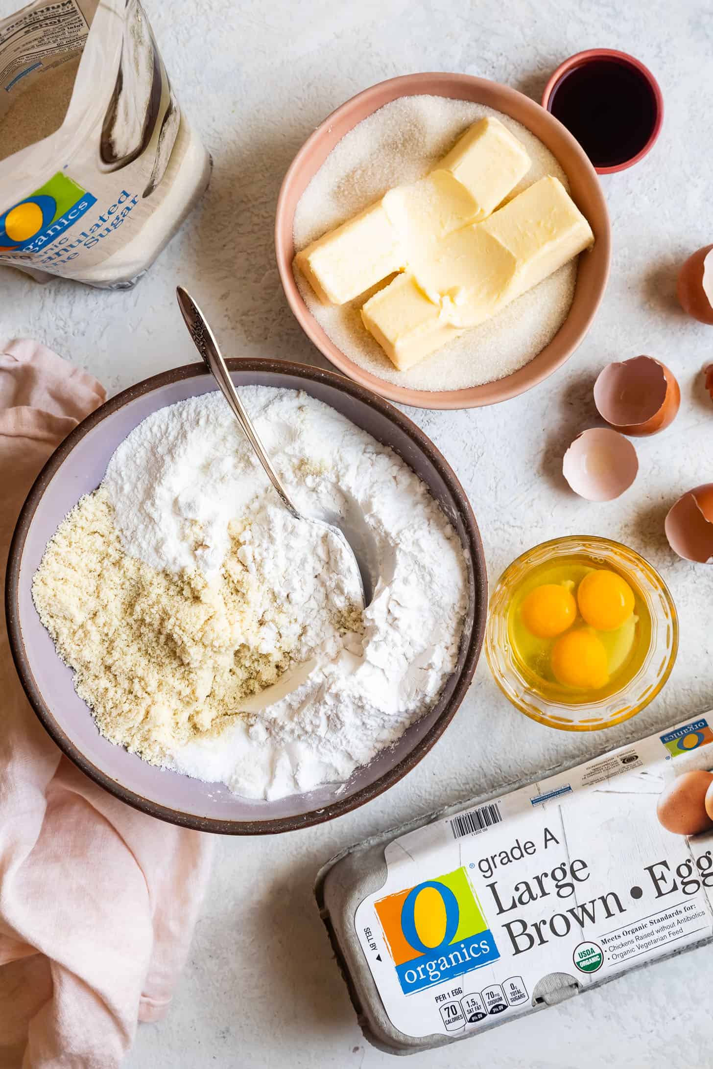 Ingredients for Gluten-Free Sugar Cookie Bars