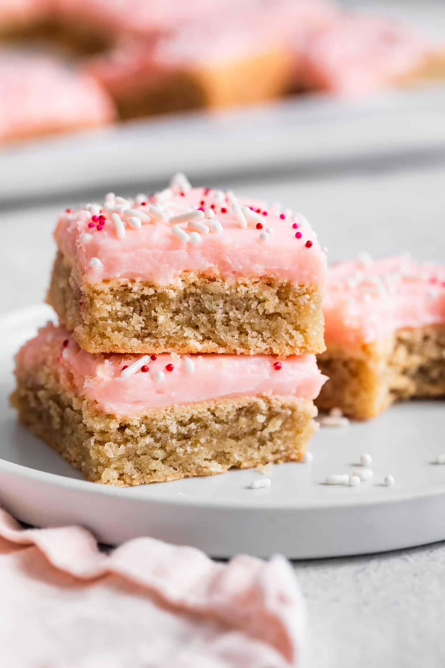 Soft & Chewy Gluten-Free Sugar Cookie Bars