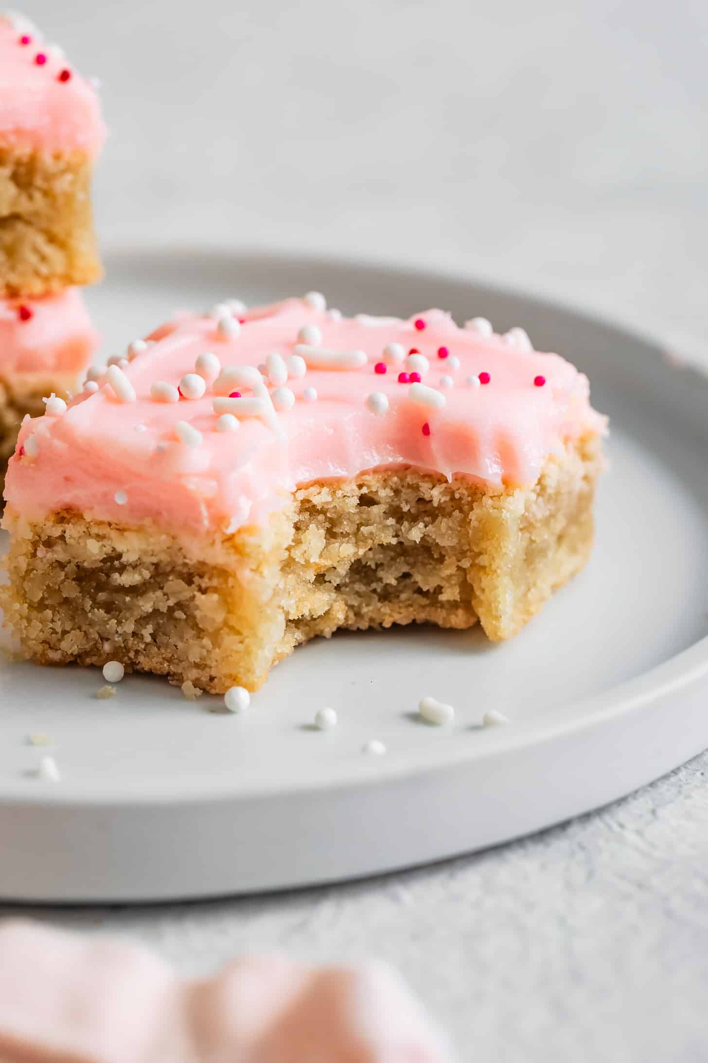 Bite of Gluten-Free Sugar Cookie Bars