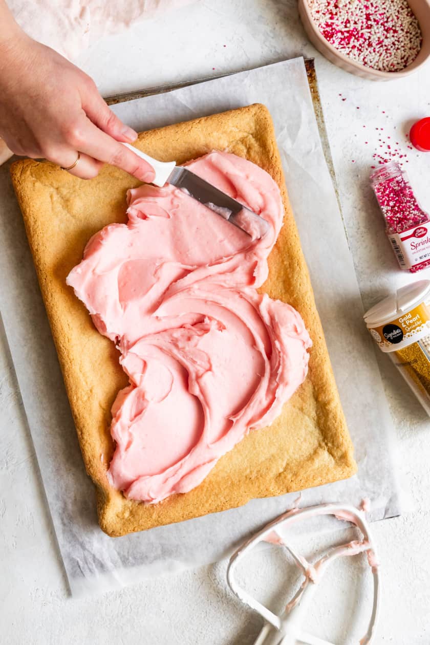 Tender, Chewy Tender, Chewy Gluten-Free Sugar Cookie Bars | Snixy Kitchen