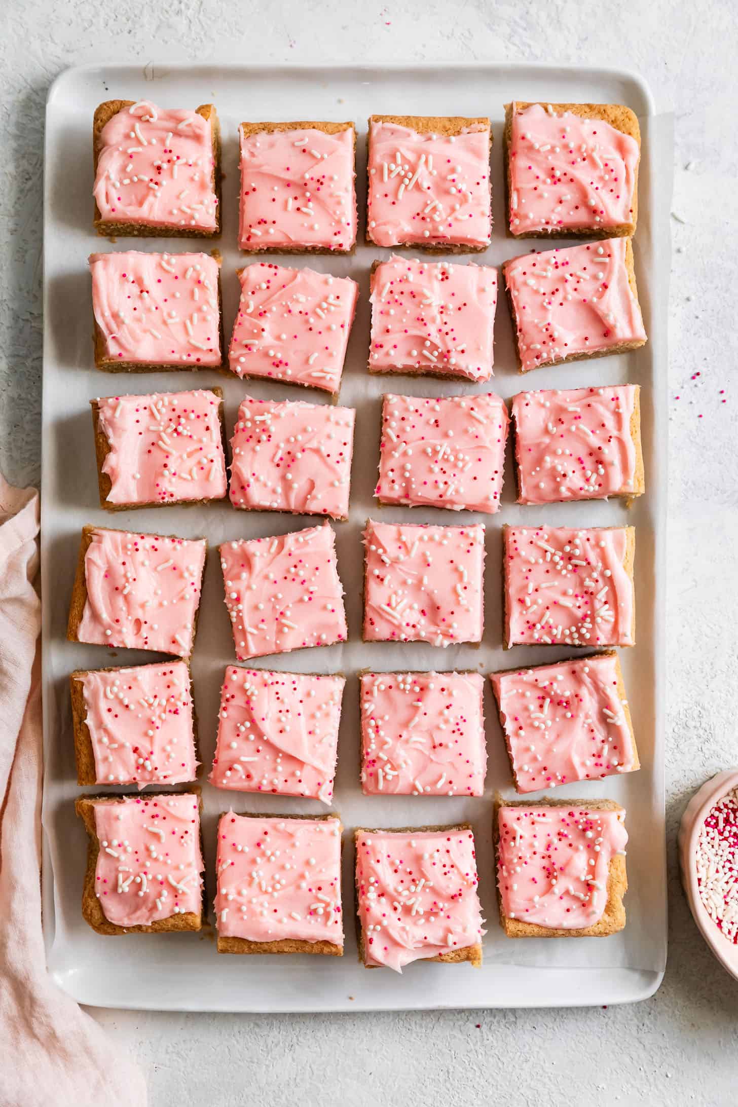 Almond Flour Gluten-Free Sugar Cookie Bars