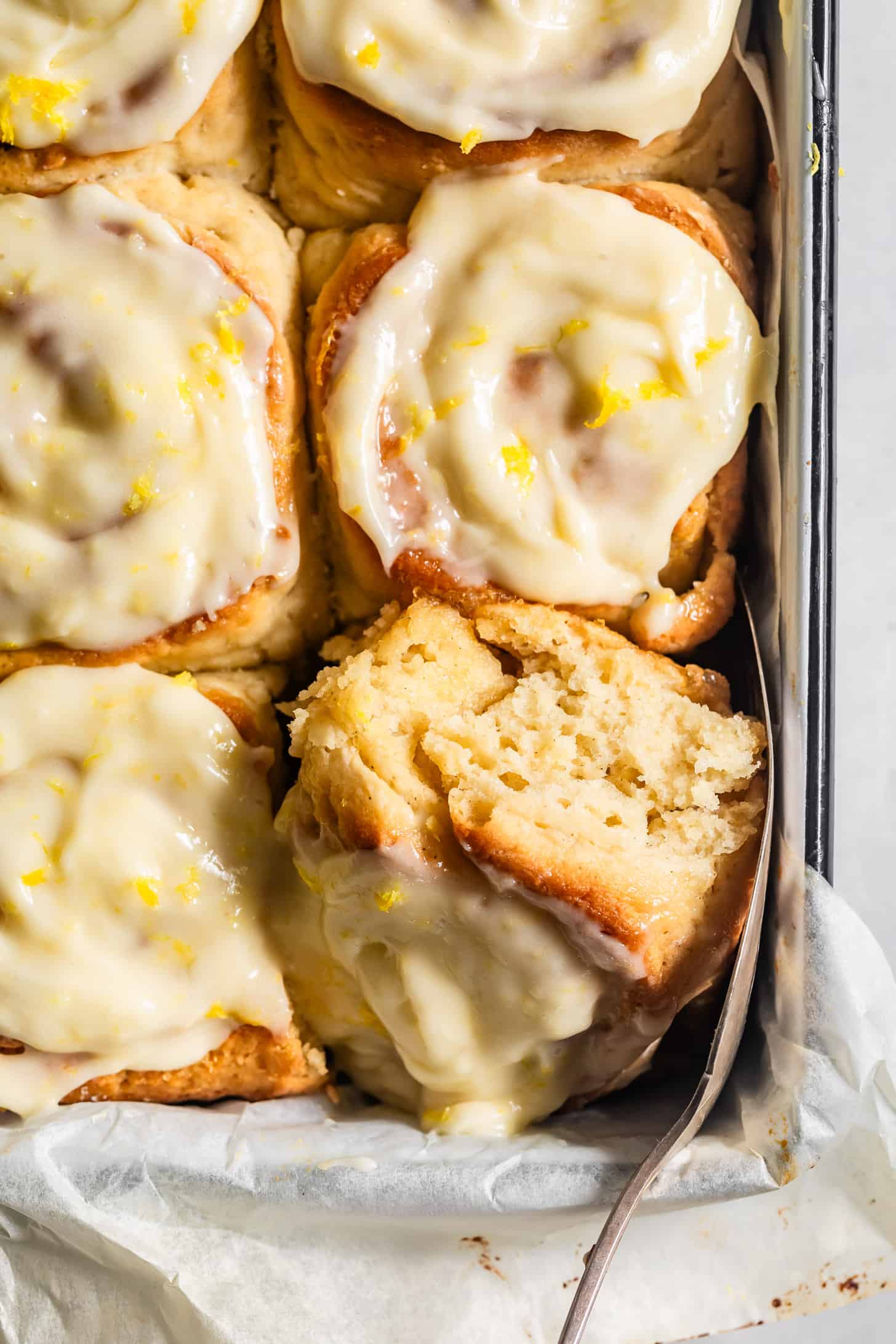 Tender Gluten-Free Lemon Sweet Rolls