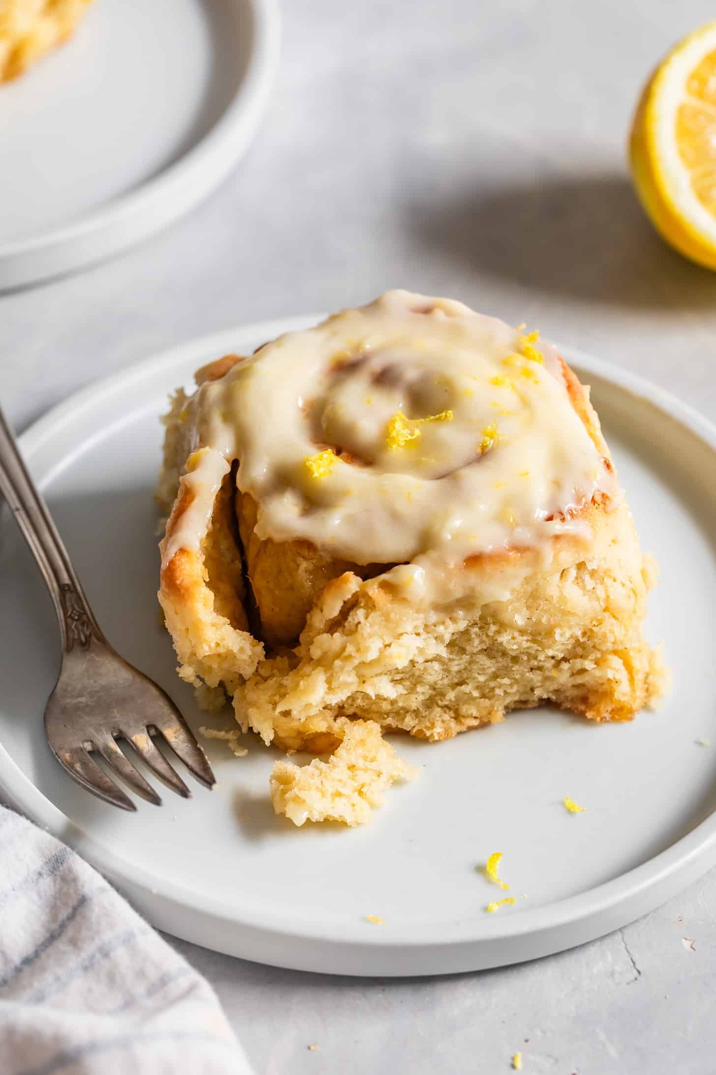 Close-up of Gluten-Free Lemon Rolls