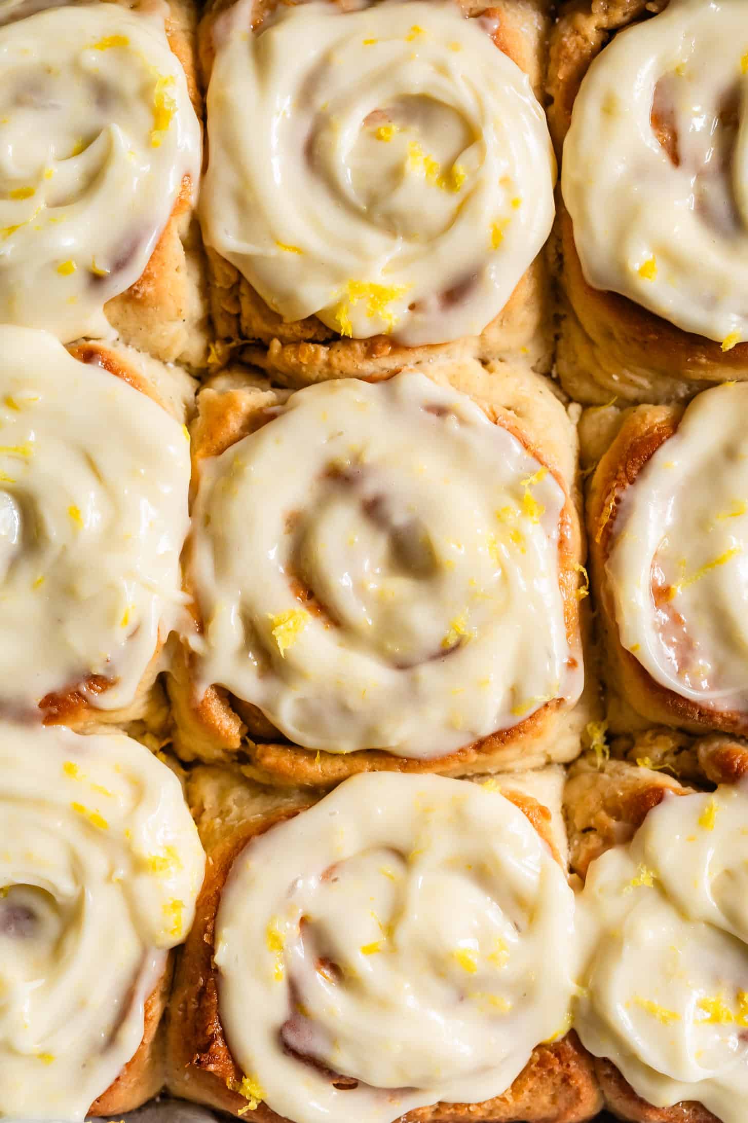 Fluffy Gluten-Free Lemon Rolls