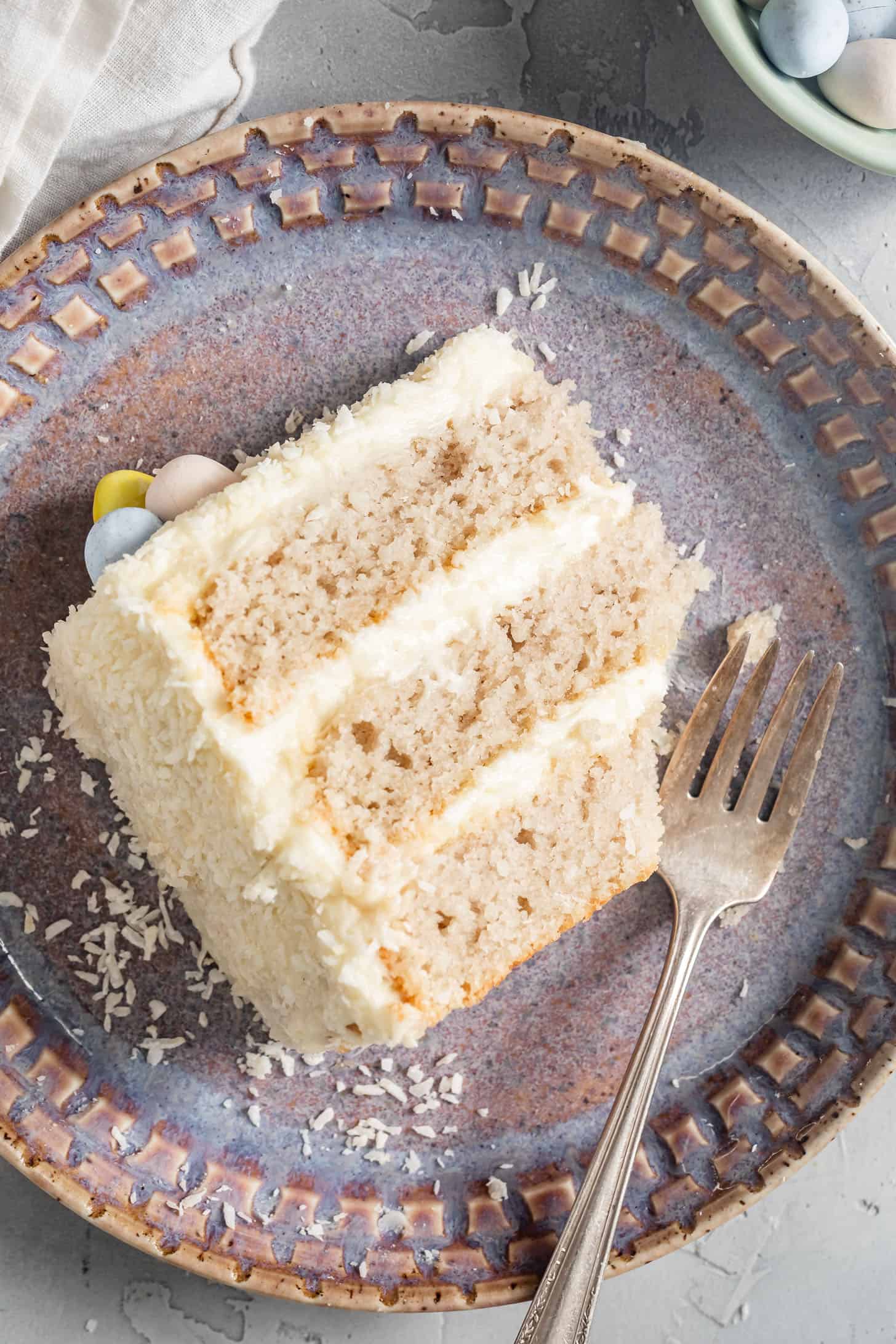 Bite of Gluten-Free Coconut Cake